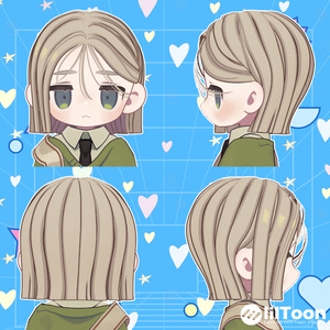 【Kipfel/キプフェル】Midi Bob Line　ミディボブライン　髪 缩略图 2