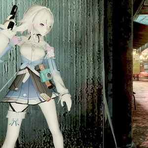 【Resident evil 4 RE Mod】Blue Archive Nico replaces Leon - piiiio - BOOTH
