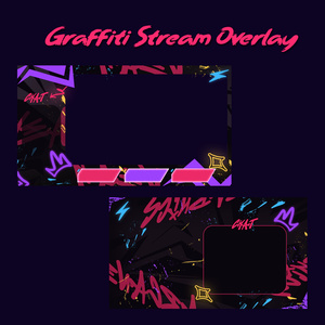 Graffiti Neon Stream O...