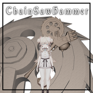 【3Dmodel】ChainSawHammer | チェーンソーハンマー