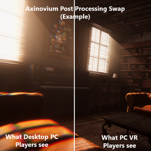 Axinovium Post Processing Swap【VRChat想定】ポストプロセスきりかえ FREE Tool 