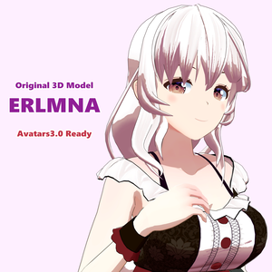 オリジナル3Dモデル / エルムナ / Erlmna
