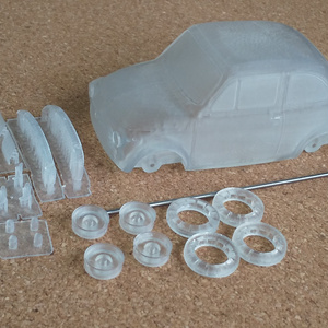 1/35FIAT500 3Dプリンター出力未塗装モデル