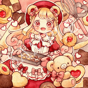 ポストカード「Cooking!」