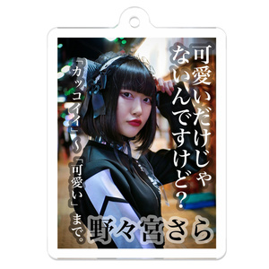 可愛いだけじゃない野々宮さらちゃんアクキー