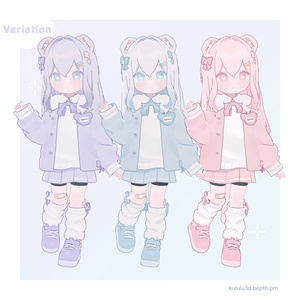 【✨v2.0 アプデ作業中につき販売停止中】『ゆめみる』オリジナル3Dモデル 缩略图 4