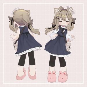 🌸はなうさワンピース🐰【HikaRyumii・Mamefriends・Nemesis対応】 缩略图 2
