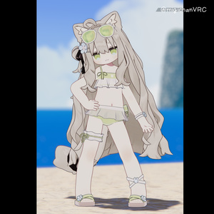 🏖️ うさみずぎ + Eye Textureセット🏖️ [HikaRyumii・Mamefriends] 缩略图 7