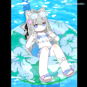 🏖️ うさみずぎ + Eye Textureセット🏖️ [HikaRyumii・Mamefriends] 缩略图 5