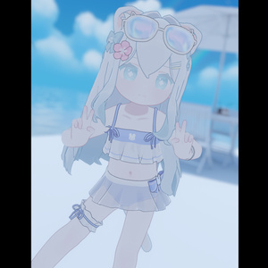🏖️ うさみずぎ + Eye Textureセット🏖️ [HikaRyumii・Mamefriends] 缩略图 9