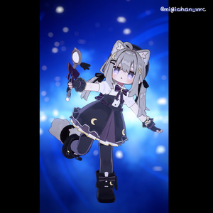 🌙 月と星の魔法少女🌟 衣装 + Eye Texture セット [HikaRyumii・Mamefriends] 缩略图 6