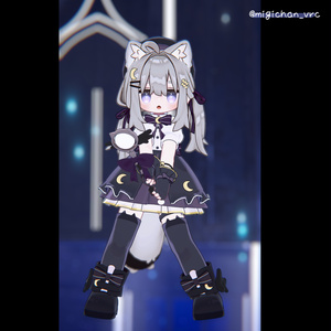 🌙 月と星の魔法少女🌟 衣装 + Eye Texture セット [HikaRyumii・Mamefriends] 缩略图 8