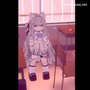 🐱しろねこJK制服 + Eye Texture セット [HikaRyumii・Mamefriends・Nemesis 対応] 缩略图 8