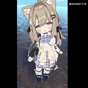 🐱しろねこJK制服 + Eye Texture セット [HikaRyumii・Mamefriends・Nemesis 対応] 缩略图 11