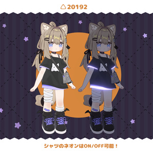 👻ばけねこゆるTシャツ [Mamefriends対応] 缩略图 2