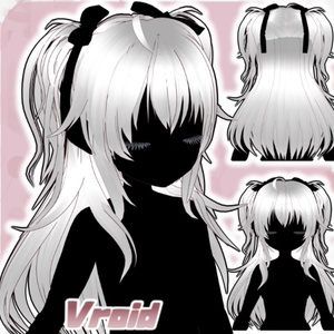 ヘアプリセット ツーサイドアップ VRoid正式版