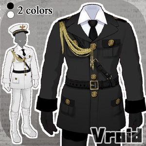 軍服メンズ Vroid