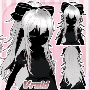ヘアプリセット ボリュームポニーテール VRoid