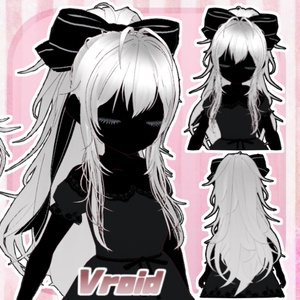 ヘアプリセット ボリュームポニーテール VRoid