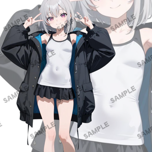 立ち絵素材27 オーバージャケットの女の子