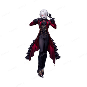 【ダークファンタジー】紅の貴公子_ヴァンパイア貴族_立ち絵