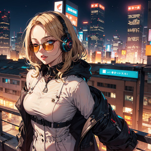 cyberpunk girl　02