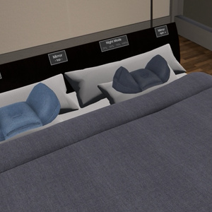 VR睡眠専用まくら「ぶいすいーと」３Dモデル 缩略图 4