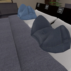 VR睡眠専用まくら「ぶいすいーと」３Dモデル 缩略图 6