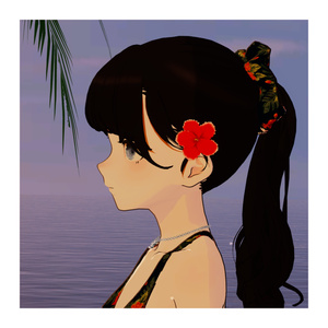 Hibiscus Hair Ornament ◎lilToon & MA Compatible◎