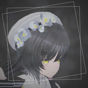 ［無料あり］戴く花束-椿［VRChat用アクセサリー］ 缩略图 4