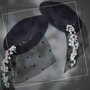 【無料あり】戴く花束-雪柳【VRChat用アクセサリー】 缩略图 4