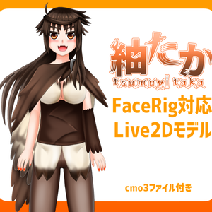 紬たか Live2Dモデル