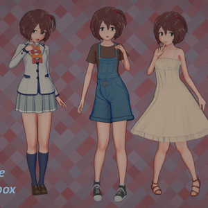 【コイカツ / Koikatsu】Character Card キャラクターカード---小鞠 知花（Komari Chikara）