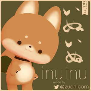 【VRC・VRM アバター】inuinu いぬいぬ 【Quest対応】
