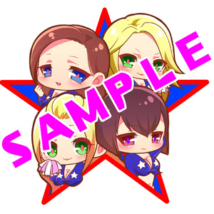 鏡ガールズ アクキー