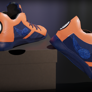Sayin 9001 Basketball shoes: Carrot Edition