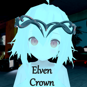 VRChat - Elven crown / エルフの王冠