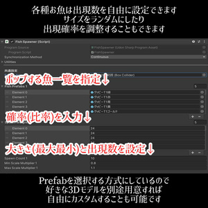 【VRC】お魚切り替えギミック付き！ちょっぴりリッチなアクアリウム水槽セット【グッピー ネオンテトラ ミドリフグ】 缩略图 4