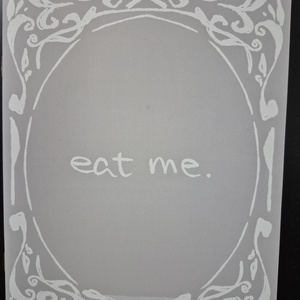 Illustration book: eat me.