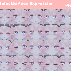 [セレスティア] Selestia Face Expression Package