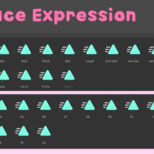 [舞夜]MAYA Face Expression Package 缩略图 3