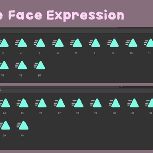 「萌」 Moe Face Expression Package 缩略图 3