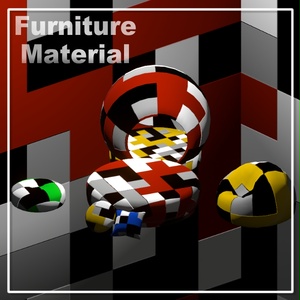 [VRC] Material - For Knitted Fabric Furniture Set