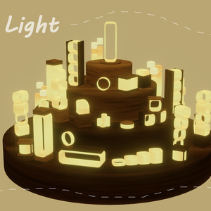 [3DCG] きゅーぶらいと ~Cube Light~