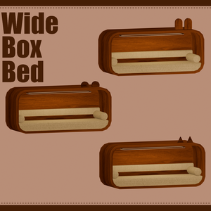 [VRC]WideBoxBed