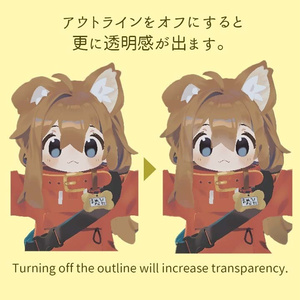 【無料/free】透け髪マスク【まめひなた】 缩略图 3