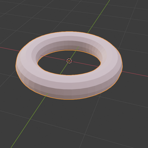 Pink torus for Maya