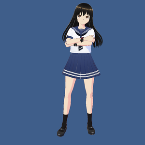 Anime School Girl 