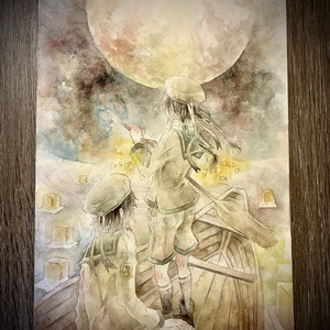 [Death in the month of June] The moon over the sea