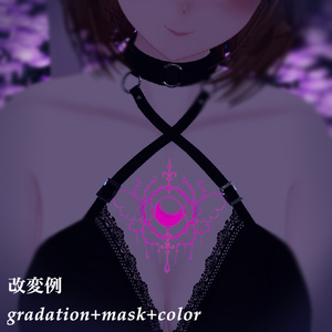 【汎用/VRC想定】キャンディーゴシック -Candy Gothic-｜タトゥー Tattoo｜おまけ付 缩略图 7